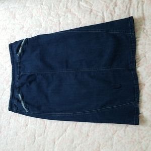 Midi Denim Skirt